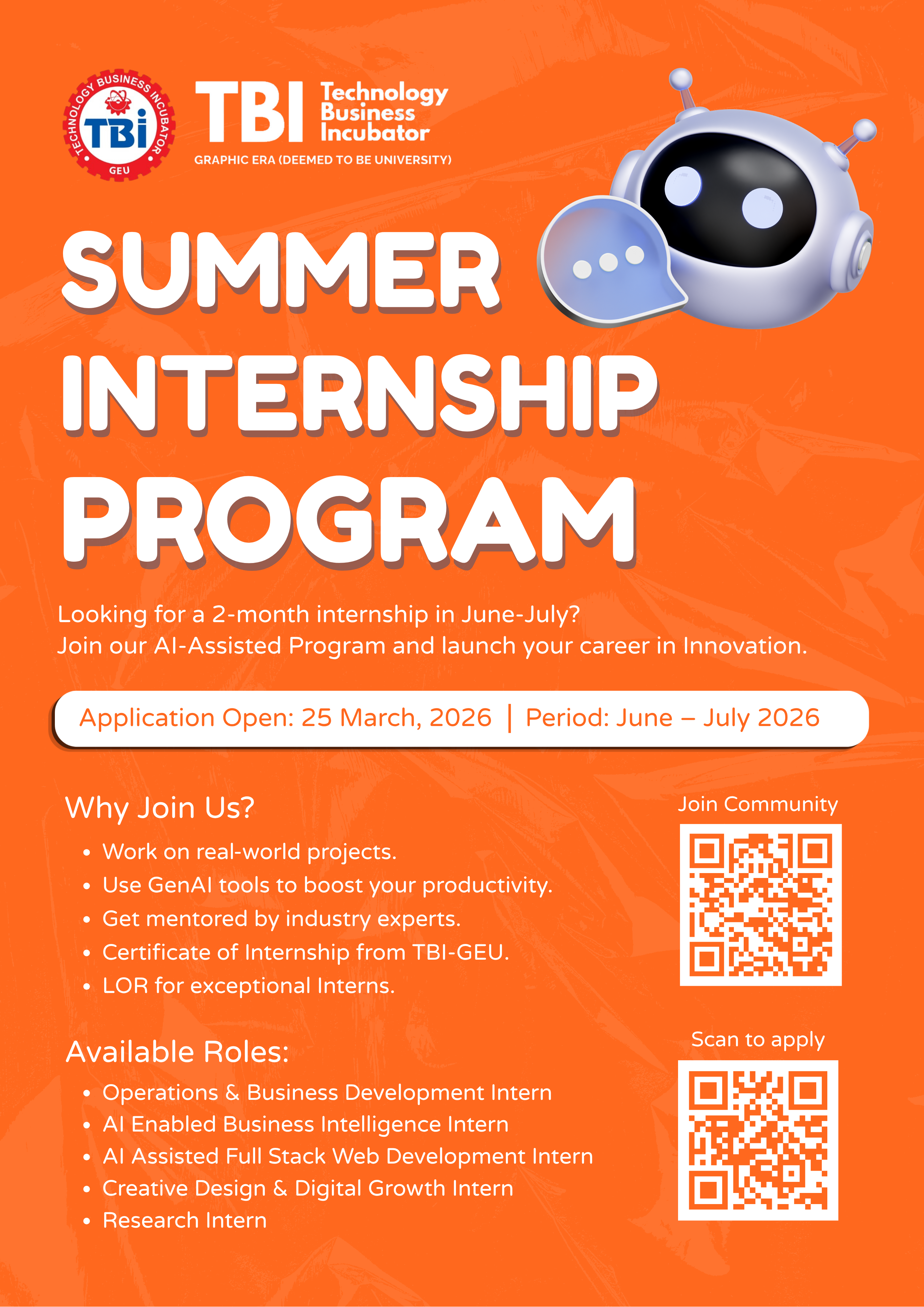 Summer Internship Program